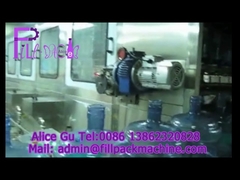 Planta de llenado de agua en galones modelo QGF-1200