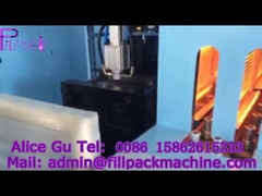 Máquina sopladora de botellas estiradas semiautomática modelo de cubo de 5 galones con asa