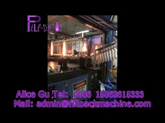 Máquina sopladora automática de botellas de cinco galones