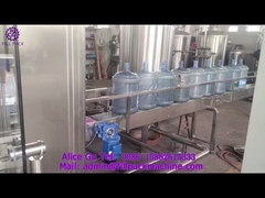 1991 J92 Lavadora/Enjuagadora Automática de Botellas de 5 Galones con Desencapsulador SUS304