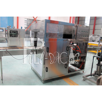 la cadena de producción de la embotelladora de agua mineral 1200bph termina la máquina de rellenar del agua de botella de 5 Gallon/20L proveedor