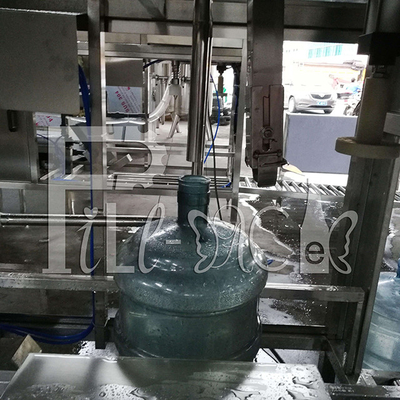 200BPH completo 18.9L automático cadena de producción pura del agua de 5 galones máquina bottlling de relleno proveedor