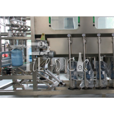 600BPH cadena de producción de consumición del agua embotellada de la máquina de rellenar del agua del bottlel de 5 galones dispositivo proveedor