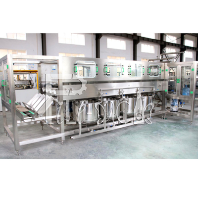 600BPH cadena de producción de consumición del agua embotellada de la máquina de rellenar del agua del bottlel de 5 galones dispositivo proveedor