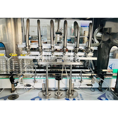 Cabezal multi de la botella plástica automática del tarro de la máquina de rellenar del jugo del agua líquida proveedor