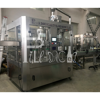 Cadena de producción del agua mineral de la botella del ANIMAL DOMÉSTICO 3000BPH 500ml que aclara capsular de relleno proveedor