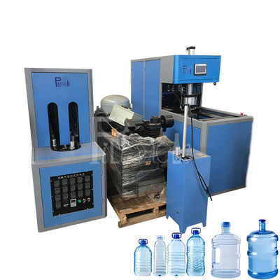 Cavidad semi automática del litro 1 del plástico 20 del ANIMAL DOMÉSTICO de la máquina del moldeo por insuflación de aire comprimido de la botella del galón proveedor