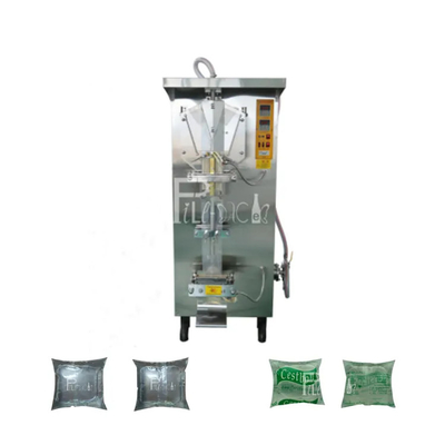 Línea de relleno líquida bolso automático 150m m mineral puro del agua de la bolsita 2000BPH del equipo proveedor