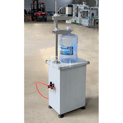 Botella plástica automática 3 galones 5 galones equipo de la máquina del agua embotellada de 20 litros que capsula para la máquina de rellenar del galón proveedor