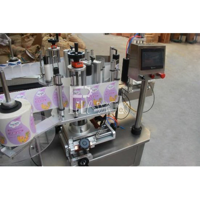 Equipo adhesivo lateral doble formado especial de la máquina de etiquetado de la etiqueta engomada del rotulador de la botella de la botella plana automática del cuadrado proveedor