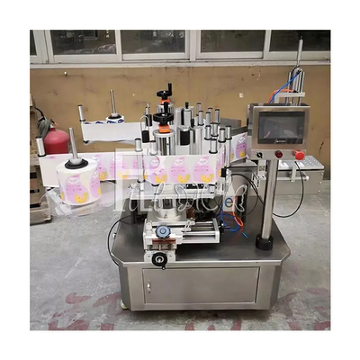 Equipo adhesivo lateral doble formado especial de la máquina de etiquetado de la etiqueta engomada del rotulador de la botella de la botella plana automática del cuadrado proveedor