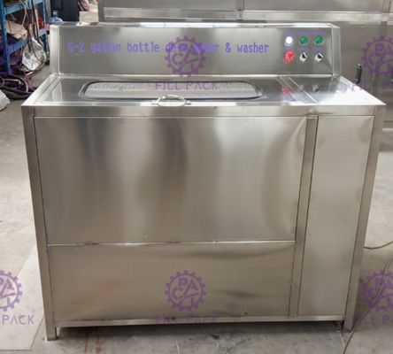 S-2 2 Estación de 5 galones Rincador de botellas con agua alcalina caliente proveedor