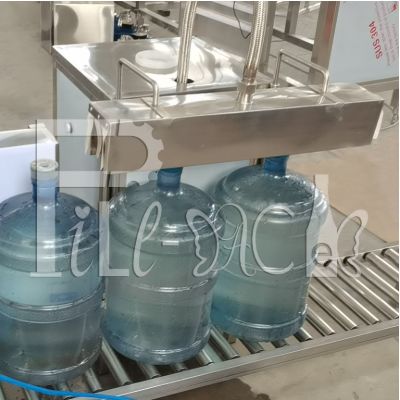 PVC del acero inoxidable 304 vapor del cuello de la máquina de etiqueta de la botella de 3 galones proveedor