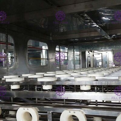 máquina de rellenar del agua pura de 1000BPH Monoblock proveedor