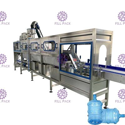 3 sanitarios en línea de relleno de 1 barril con el inspector ligero proveedor