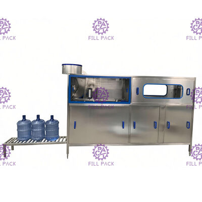 Agua alcalina caliente que aclara la línea de relleno del galón de 120 BPH proveedor