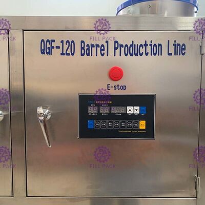 120bph PLC Sus304 equipo embotellador del agua de 5 galones proveedor