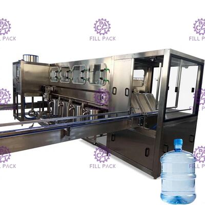 Botella automática llena conducida eléctrica de 450BPH 20L máquina de embotellado de 5 galones para el agua mineral proveedor