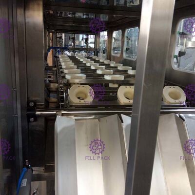 Botella automática llena conducida eléctrica de 450BPH 20L máquina de embotellado de 5 galones para el agua mineral proveedor