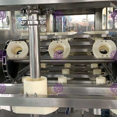 ANIMAL DOMÉSTICO 450BPH de 3 cabezas máquina de embotellado de 5 galones proveedor