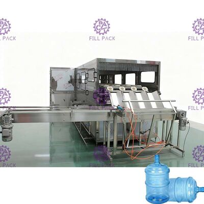 SUS 304 del agua mineral máquina de rellenar del agua de 5 galones proveedor