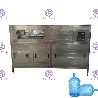 Envasador de botellas de acero inoxidable de galón de línea única PID Contorl proveedor