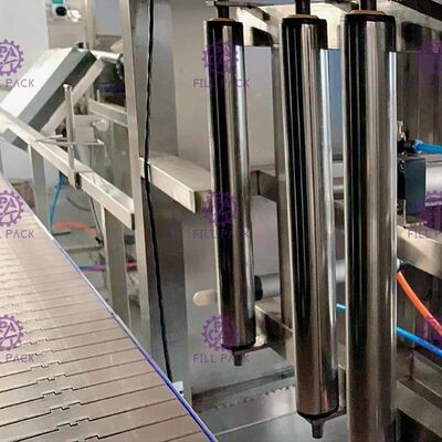 Planta de agua del galón de 3400*1000*1750 SUS304 18.9L 300 BPH proveedor