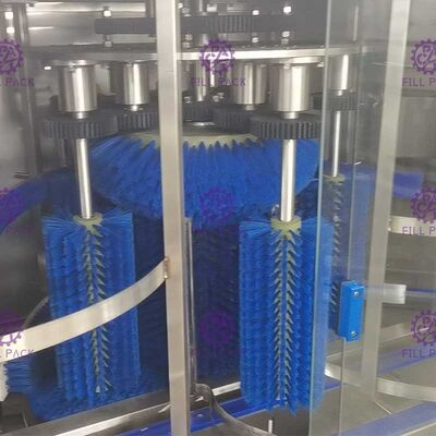 1800*1550*1750m m rotatorio 900BPH limpiabotellas de 5 galones proveedor