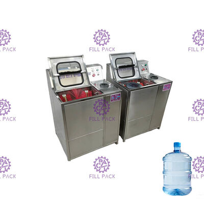 120BPH BS-1 Lavadora de botellas semiauto de 5 galones con botón Scram proveedor