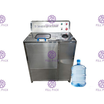 BS-1 250BPH Lavadora de botellas de 5 galones con ventana de control proveedor