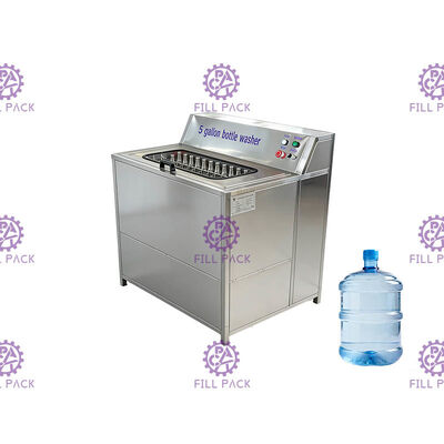 S-2 Control manual de la limpieza de botellas 400BPH 5 galones proveedor