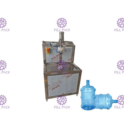 Rincador de cubo de galón HPR-1 semiautomático / Rincador de barril de galón de alta presión proveedor