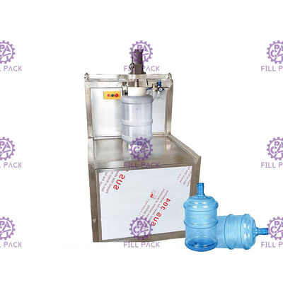 Rincador semiautomático de cucharas de galón / Rincador de barriles de galón de alta presión proveedor