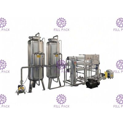 Válvula auto de la operación Sus304 que bebe la máquina del tratamiento de aguas del Ro 4000lph proveedor