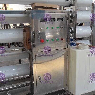 planta de la purificación del agua del RO 4TPH con el metro del TDS de la unidad del CIP proveedor