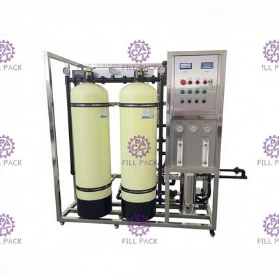 Máquina mineral de consumición pura del purificador del agua del RO del tratamiento de aguas 500LPH proveedor