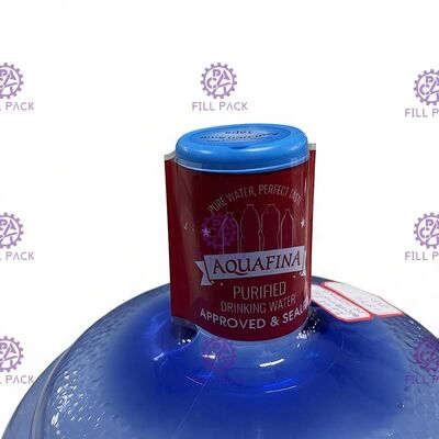 Etiqueta plástica de la manga casquillo del encogimiento del calor del PVC para la botella de agua de 5 galones proveedor