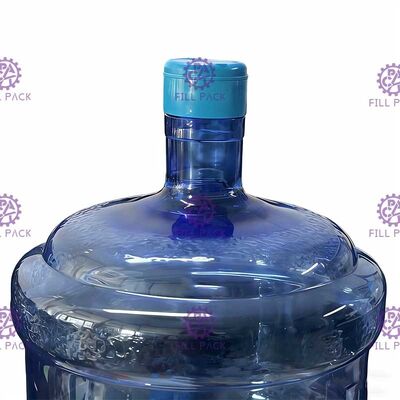 Cápsula pura de una pieza del galón del PE del cubo de agua 55m m con las etiquetas modificadas para requisitos particulares proveedor