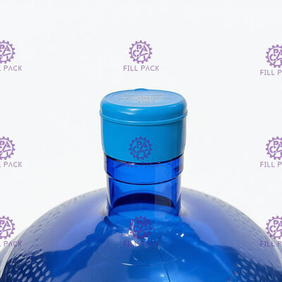 Cápsula pura de una pieza del galón del PE del cubo de agua 55m m con las etiquetas modificadas para requisitos particulares proveedor