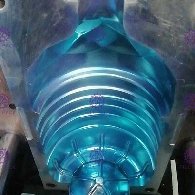 Cavidad semi automática del litro 1 del plástico 20 del ANIMAL DOMÉSTICO de la máquina del moldeo por insuflación de aire comprimido de la botella del galón proveedor