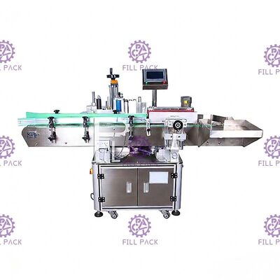 Máquina de etiquetado de la botella redonda de la pantalla táctil SUS304 proveedor