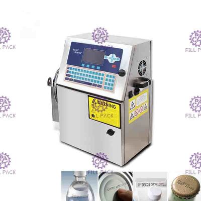 Sistema de codificación de inyección de tinta de alta definición y bajo costo para botellas de plástico PET proveedor