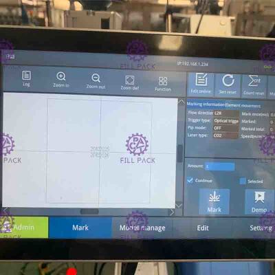 High Resolution Inkjet Coding Line / Unit for Bar Code Printing proveedor