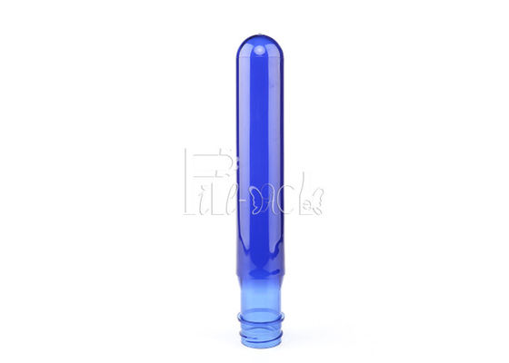 Alto objeto semitrabajado de la botella del ANIMAL DOMÉSTICO del cuello de la transparencia 55m m proveedor