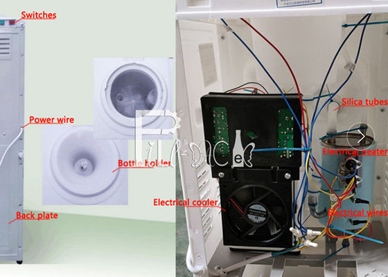 Suele el dispensador frío caliente derecho del agua potable 220V proveedor