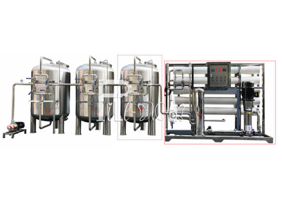 Acero inoxidable 304 de la membrana del Dow planta del RO de 10000 LPH proveedor