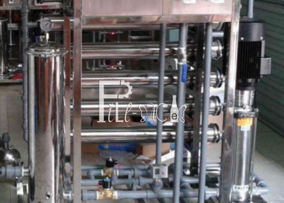 Membrana SS304 que contiene la instalación de tratamiento del RO 1500LPH proveedor