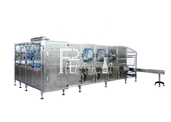 No derrame el casquillo elegante 1000BPH máquina de rellenar de 5 galones proveedor