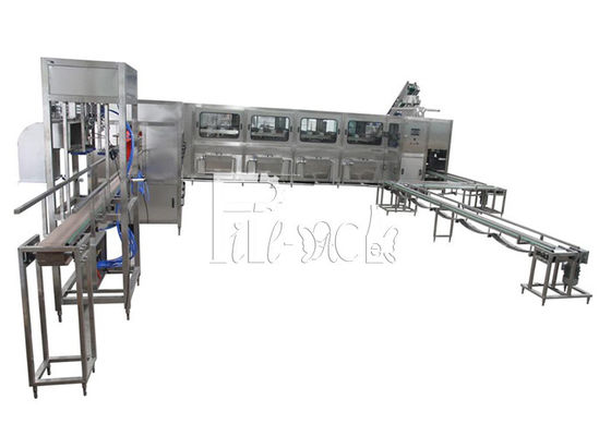 Agua potable 3 en 1 embotelladora del agua mineral 1000BPH proveedor
