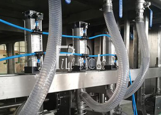 Máquina de rellenar del agua del tarro del camino 450BPH de la pantalla táctil 3 proveedor